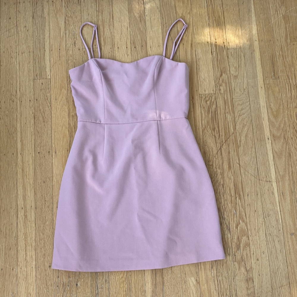 Pink cocktail dress